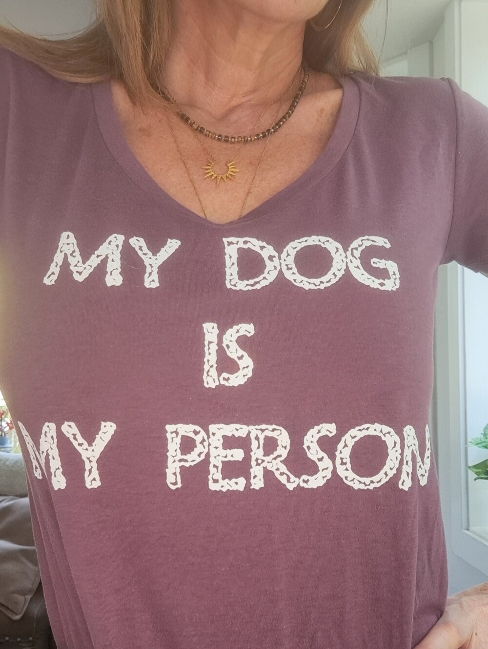 'My Dog is My Person' Tissue Paper T-shirt